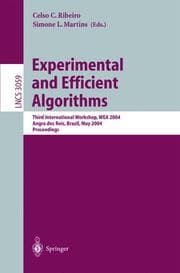 Cover von Experimental and Efficient Algorithms