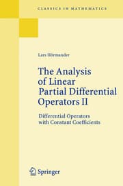 Cover von The Analysis of Linear Partial Differential Operators II