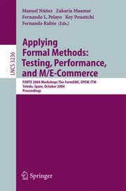Cover von Applying Formal Methods: Testing, Performance, and M/E-Commerce