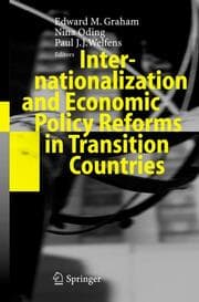 Cover von Internationalization and Economic Policy Reforms in Transition Countries