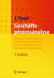 Cover von Geschäftsprozessanalyse