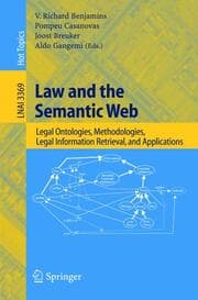 Cover von Law and the Semantic Web
