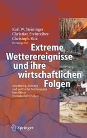 Cover von Extreme Wetterereignisse und ihre wirtschaftlichen Folgen