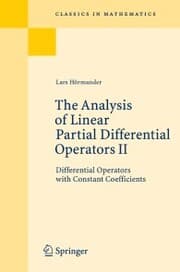 Cover von The Analysis of Linear Partial Differential Operators II