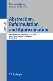 Cover von Abstraction, Reformulation and Approximation