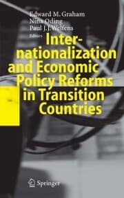 Cover von Internationalization and Economic Policy Reforms in Transition Countries