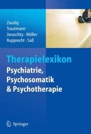 Cover von Therapielexikon Psychiatrie, Psychosomatik, Psychotherapie