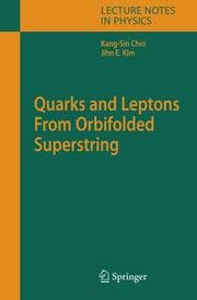 Cover von Quarks and Leptons From Orbifolded Superstring