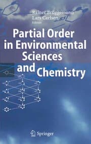 Cover von Partial Order in Environmental Sciences and Chemistry