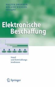 Cover von Elektronische Beschaffung