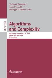Cover von Algorithms and Complexity