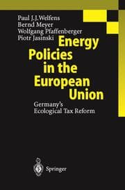 Cover von Energy Policies in the European Union