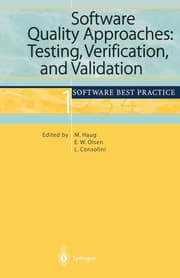 Cover von Software Quality Approaches: Testing, Verification and Validation
