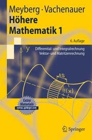 Cover von Höhere Mathematik 1