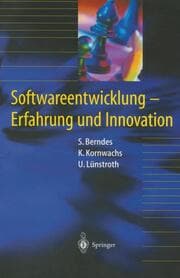 Cover von Softwareentwicklung: Erfahrung und Innovation