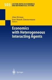 Cover von Economics with Heterogeneous Interacting Agents