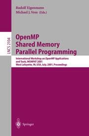 Cover von OpenMP Shared Memory Parallel Programming