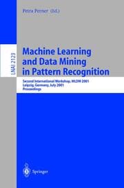 Cover von Machine Learning and Data Mining in Pattern Recognition