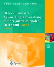 Cover von Objektorientierte Anwendungsentwicklung mit der postrelationalen Datenbank Cache
