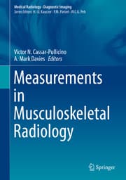 Cover von Measurements in Musculoskeletal Radiology