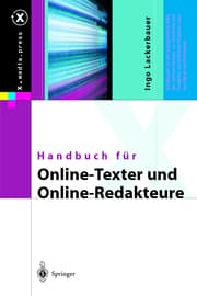 Cover von Handbuch für Online-Texter und Online-Redakteure