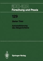 Cover von Automatisierung des Biegerichtens