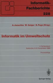 Cover von Informatik im Umweltschutz