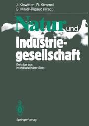 Cover von Natur und Industriegesellschaft