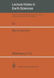 Cover von Metallogeny of Tin
