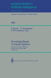 Cover von Knowledge Based Computer Systems