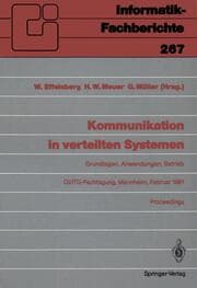 Cover von Kommunikation in verteilten Systemen