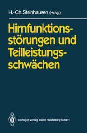 Cover von Hirnfunktionsstörungen und Teilleistungsschwächen