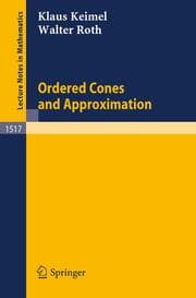 Cover von Ordered Cones and Approximation