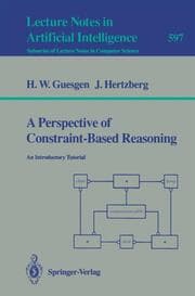 Cover von A Perspective of Constraint-Based Reasoning