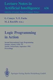 Cover von Logic Programming in Action