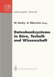 Cover von Datenbanksysteme in Büro, Technik und Wissenschaft