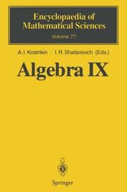 Cover von Algebra IX
