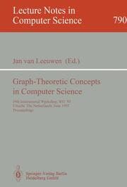 Cover von Graph-Theoretic Concepts in Computer Science