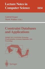 Cover von Constraint Databases and Applications