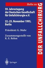 Cover von 59.Jahrestagung der Deutschen Gesellschaft für Unfallchirurgie e.V.