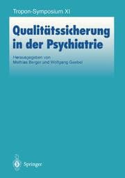 Cover von Qualitätssicherung in der Psychiatrie