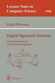 Cover von Digital Signature Schemes