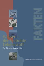 Cover von Wasser der bedrohte Lebensstoff