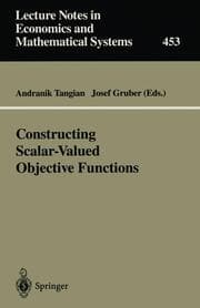 Cover von Constructing Scalar-Valued Objective Functions