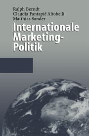 Cover von Internationale Marketing-Politik