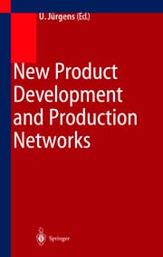Cover von New Product Development and Production Networks