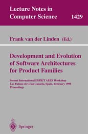 Cover von Development and Evolution of Software Architectures for Product Families