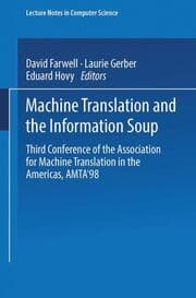Cover von Machine Translation and the Information Soup