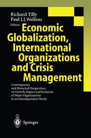Cover von Economic Globalization, International Organizations and Crisis Management