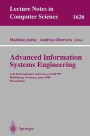 Cover von Advanced Information Systems Engineering